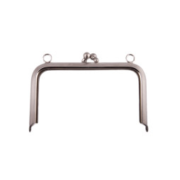 Taschenbügel 086/245 14x16cm mit 12mm Ringösen nickel-mattiert