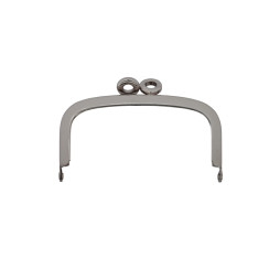 Taschenbügel 114/D 8x8cm nickel-glänzend