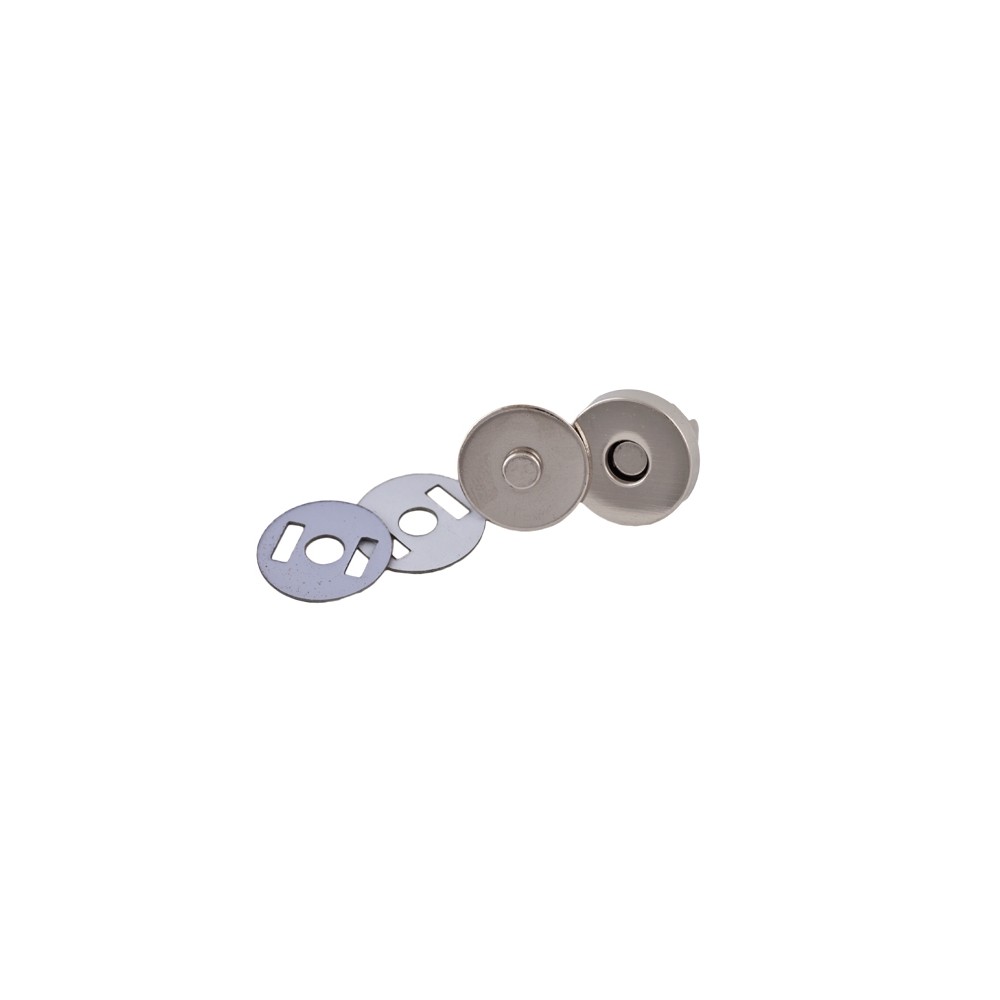 Magnetverschluss nickel 14mm Magnetverschluss nickel 14mm