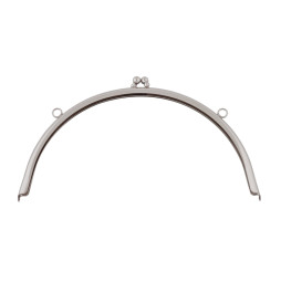 Taschenbügel 086/570 26x26cm mit 12mm Ringöse nickel-glänzend