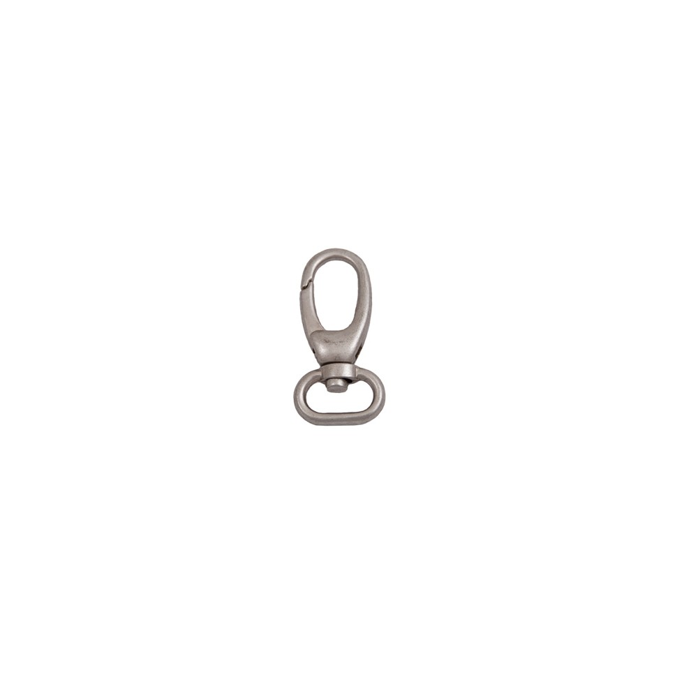 Karabinerhaken 55/20mm nickel-matt Karabinerhaken 55/20mm nickel-matt