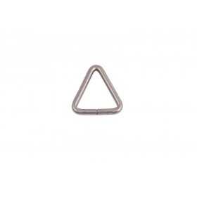 Dreiecks-Schlaufe 30 mm Nickel
