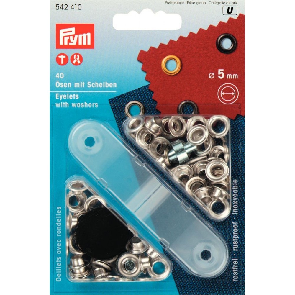 Ösen mit Scheibe 5mm Ösen mit Scheibe 5mm