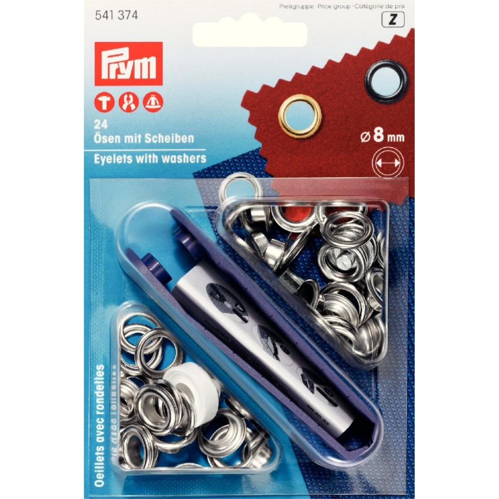 Ösen mit Scheibe 8mm Ösen mit Scheibe 8mm
