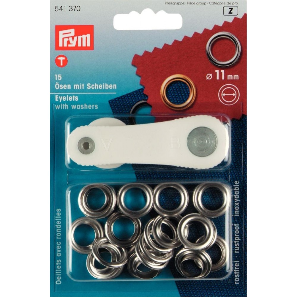 Ösen mit Scheibe 11mm Ösen mit Scheibe 11mm