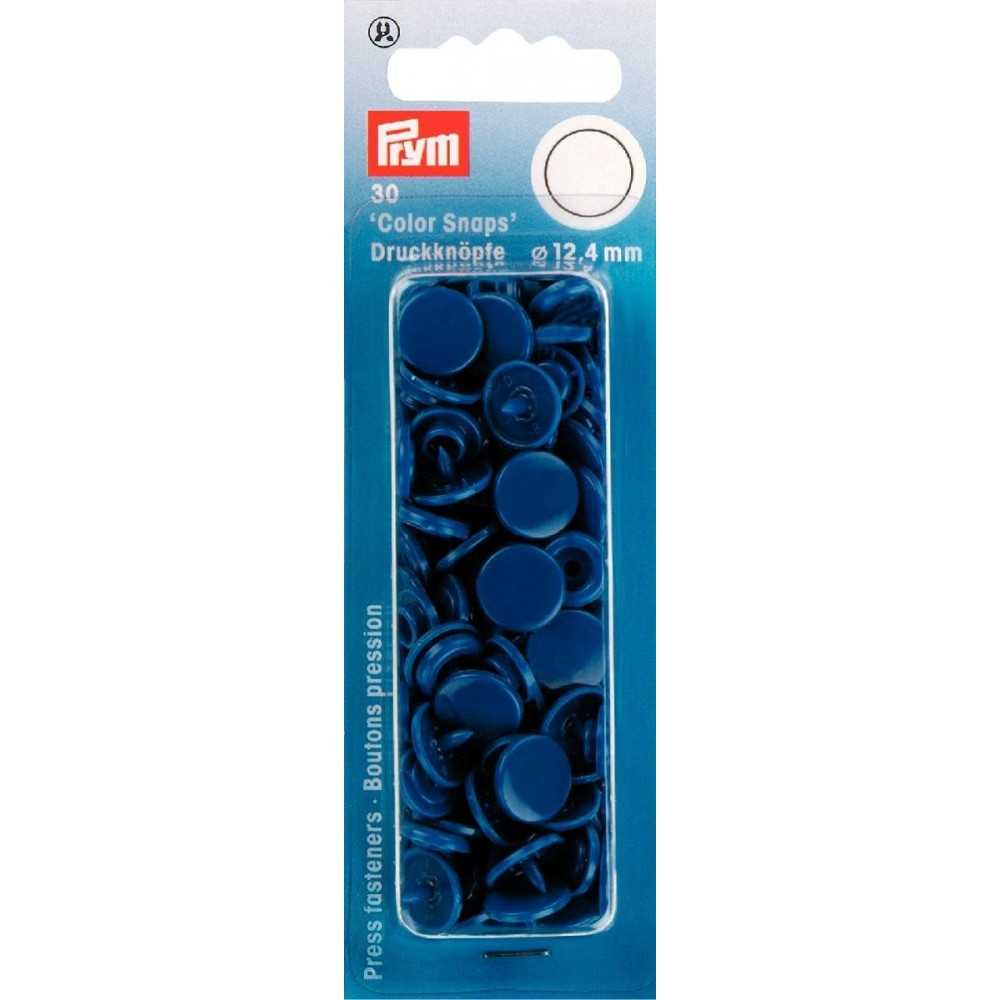 Druckknöpfe Color Snaps 12,4 mm Blau