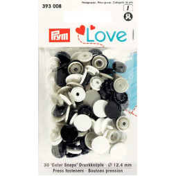 Druckknöpfe Color Snaps 12,4 mm in Mint Türkis Blau