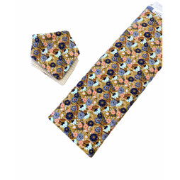 Baumwollstoffe -Florale Muster in trendigen Farben