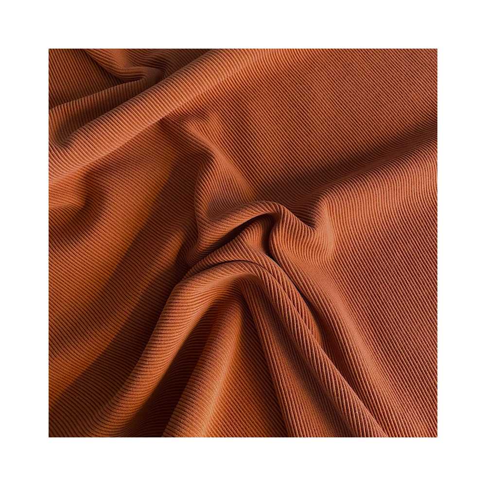 Ottoman Rib Jersey braun Cognac Ottoman Rib Jersey braun Cognac