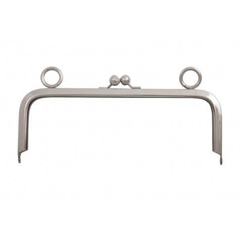 Taschenbügel 012/4022 25x20cm mit 24mm Ringösen nickel-glänzend