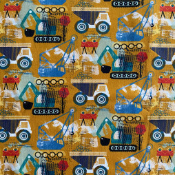 Baumwolljersey Raketen Weltall - jetzt online kaufen bei Clip&Clutch - Versand ab 2€.