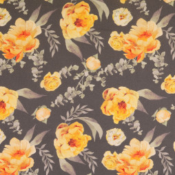 Baumwollstoff Rosen | Vintagestoffe | florales Muster jetzt online kaufen bei Clip&Clutch.