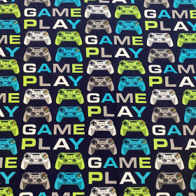 Game Play Stoffpaket 0,5m Motivjersey + 2x 0,5m Bündchen