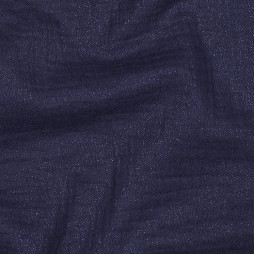 Musselin Stoff Uni mit Glitzer – 9 Farben – 100% Baumwolle