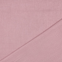 Musselin Stoff Uni mit Glitzer – 9 Farben – 100% Baumwolle