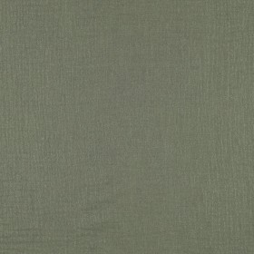 Musselin Stoff Uni mit Glitzer - Olivegrün – 9 Farben – 100% Baumwolle