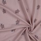 Bestickter Musselin mit Blumen Double Gauze 100 % Baumwolle