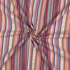 Jacquard gestreift