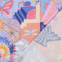 Digitaldruck-Stoff 100% Baumwolle jetzt online kaufen bei Clip&Clutch