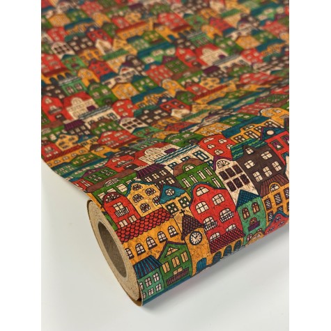 kork bunte häuser