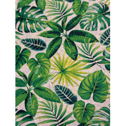 Hochwertiger Korkstoff Botanic– DIY, Möbel & Dekor