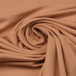 Camel - hochwertiger Baumwolljersey mit Elastan | 69 Farben