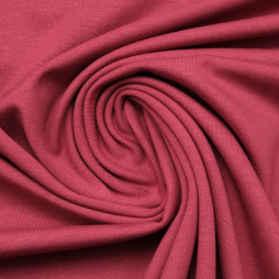 Bordeauxrot - hochwertiger Baumwolljersey mit Elastan | 69 Farben