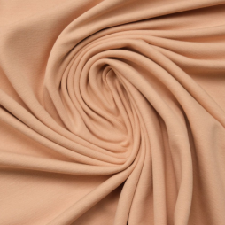 Beige - hochwertiger Baumwolljersey mit Elastan | 69 Farben