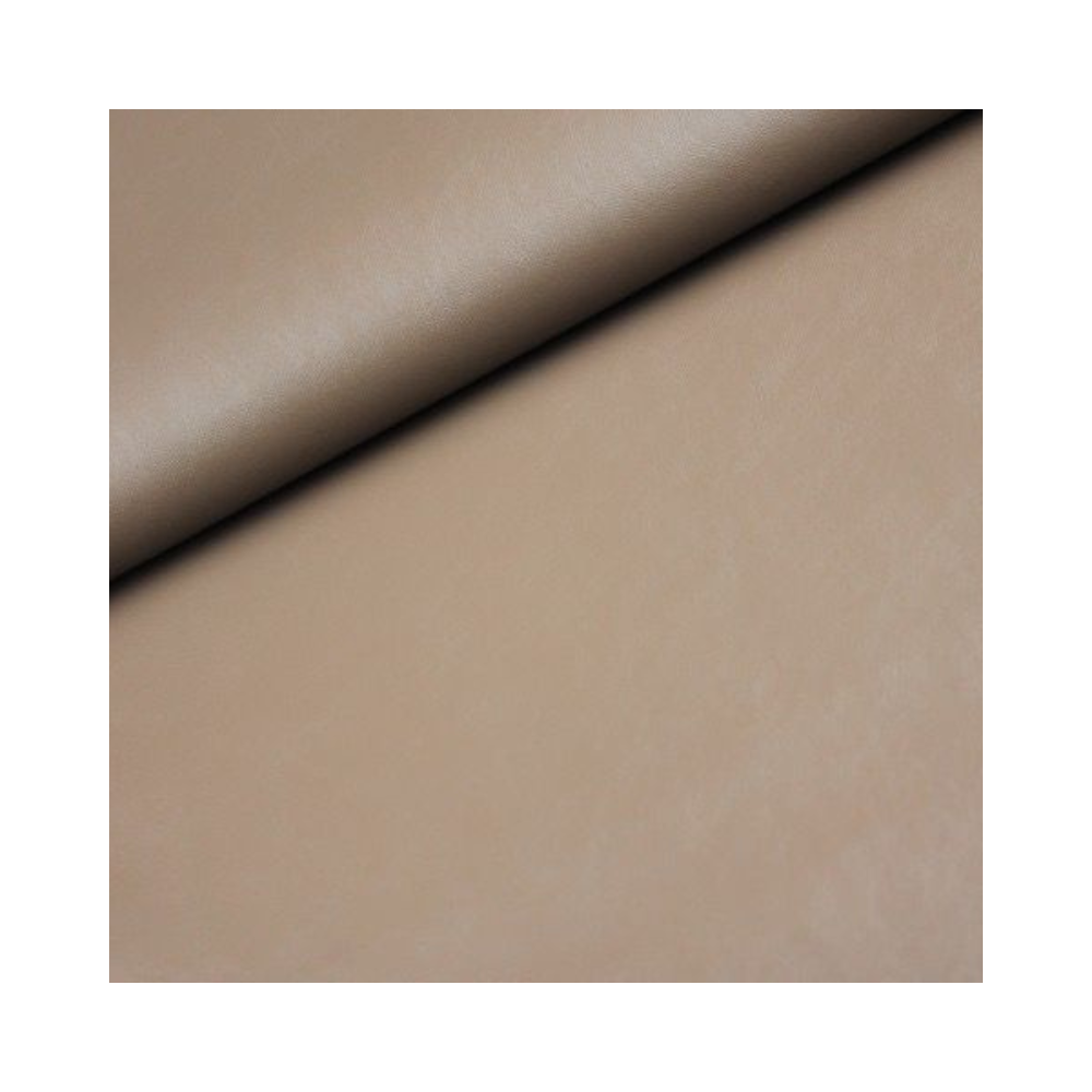 Kunstleder UNI Taupe