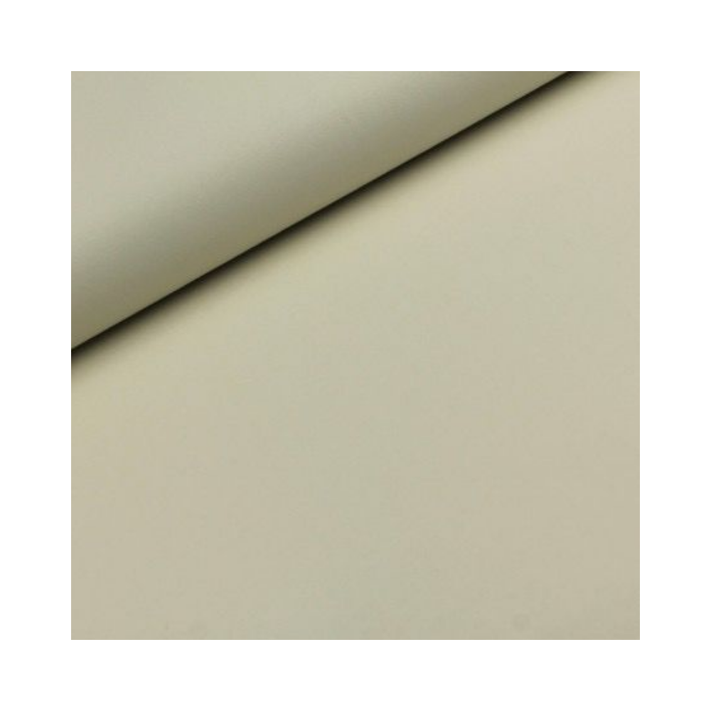 Kunstleder UNI Ecru