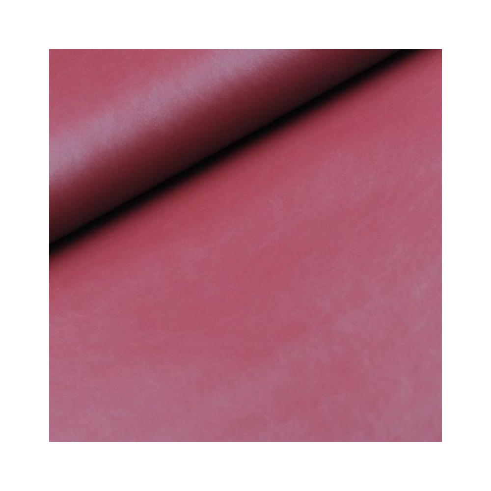 Kunstleder UNI Weinrot