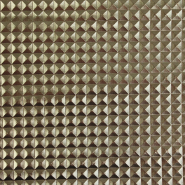 Kunstleder Pyramide Bronze