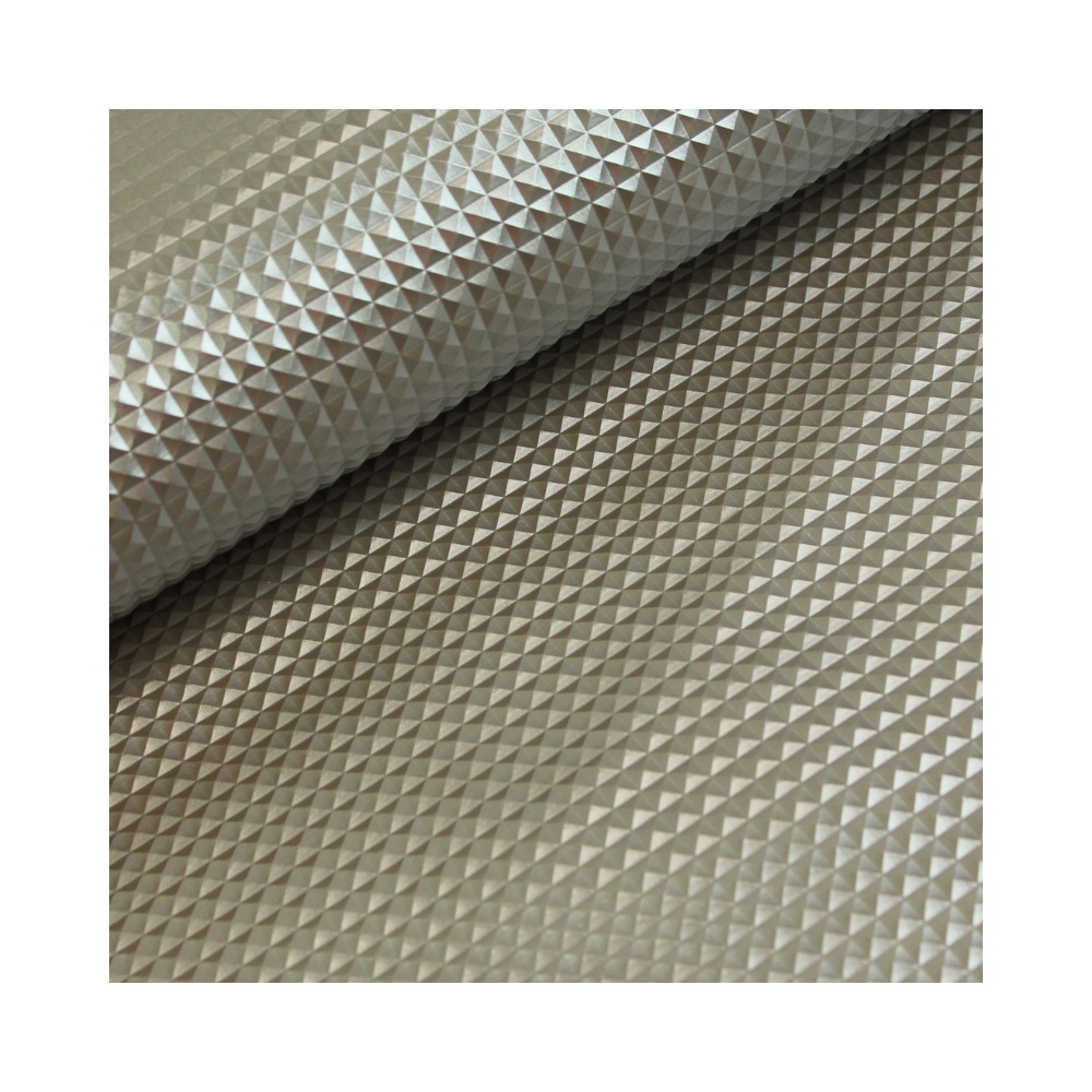 Kunstleder Pyramide Silber