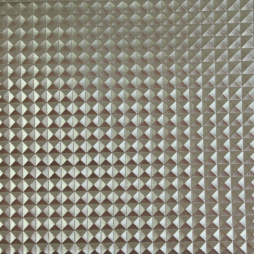 Kunstleder Pyramide Silber