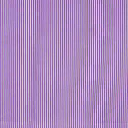 💜 Baumwoll-Popeline Stoff „Minimals stripes“ – Streifen Lila/Weiß