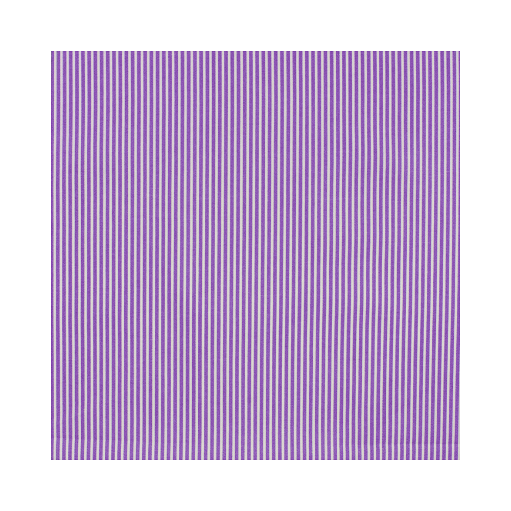 💜 Baumwoll-Popeline Stoff „Minimals stripes“ – Streifen Lila/Weiß