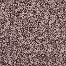 Jersey Stoff Leopard Poudre | Oeko-Tex Baumwolljersey mit Leopardenmuster