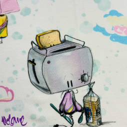 🎨 Künstler-Jersey „Träumchen“ – von Volaneart