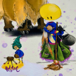 🎨 Künstler-Jersey „Heidi“ – von Volaneart