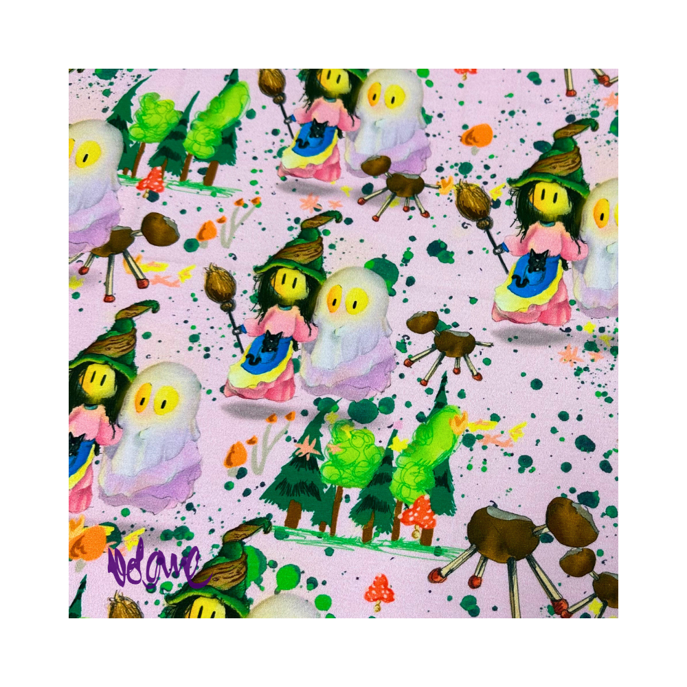 🎨 Künstlerstoff „Miss Madame“ – von Volaneart