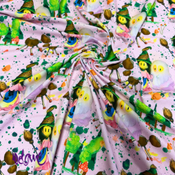 🎨 Künstlerstoff „Miss Madame“ – von Volaneart