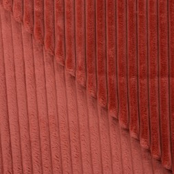 Polarfleece Blush Terra | Cuddle Binky Kuschelstoff Uni