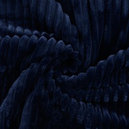 Polarfleece Blush Marine | Cuddle Binky Kuschelstoff Uni