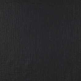 Musselin Stoff Schwarz mit Glitzer – Baumwolle ab 50 cm