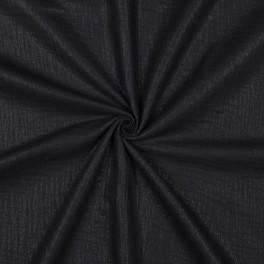 Musselin Stoff Schwarz mit Glitzer – Baumwolle ab 50 cm