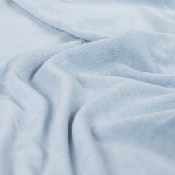 Frottee Stoff Baumwolle hellblau | Qjutie Box | ab 50 cm