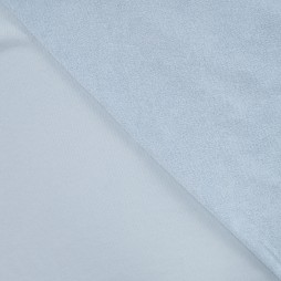 Frottee Stoff Baumwolle hellblau | Qjutie Box | ab 50 cm