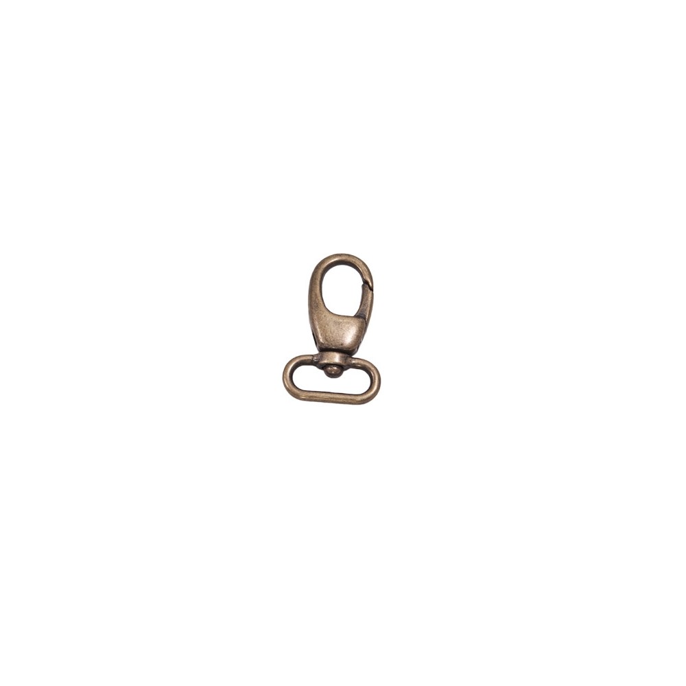 Karabiner 43/20 mm Messing Antik Karabiner 43/20 mm Messing Antik